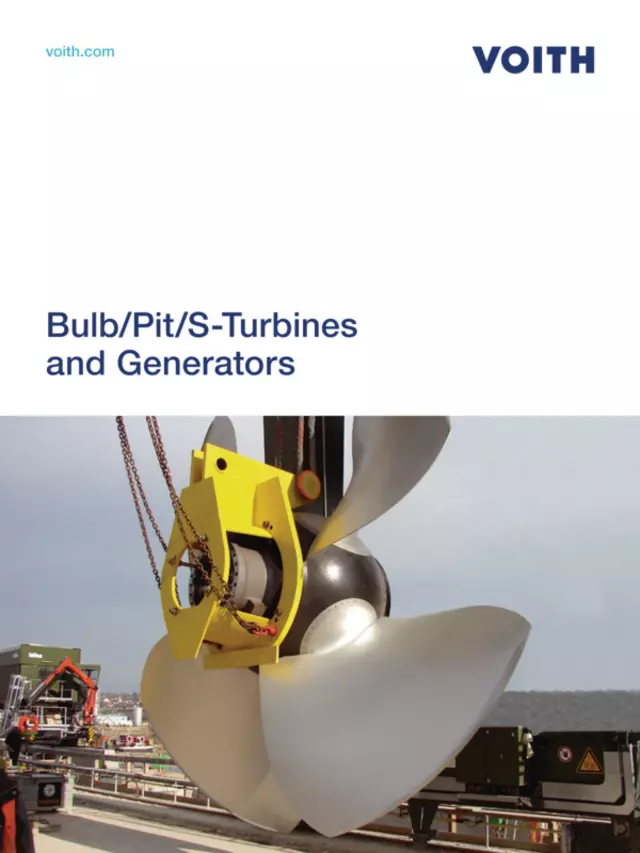Bulb/Pit/S-Turbines and Generators