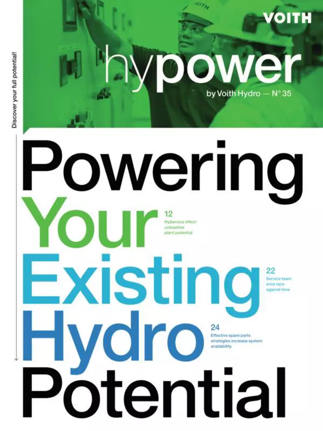 hypower, customer magazine by Voith Hydro