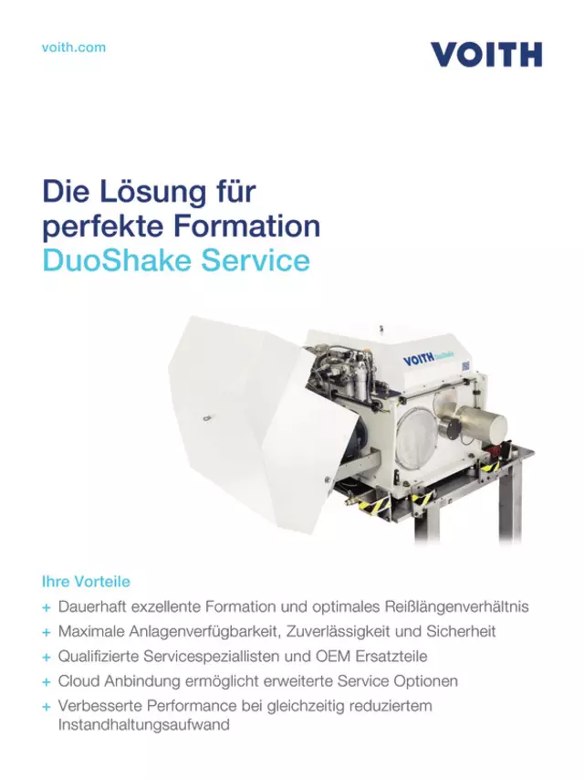 Die Lösung für perfekte Formation - DuoShake Service