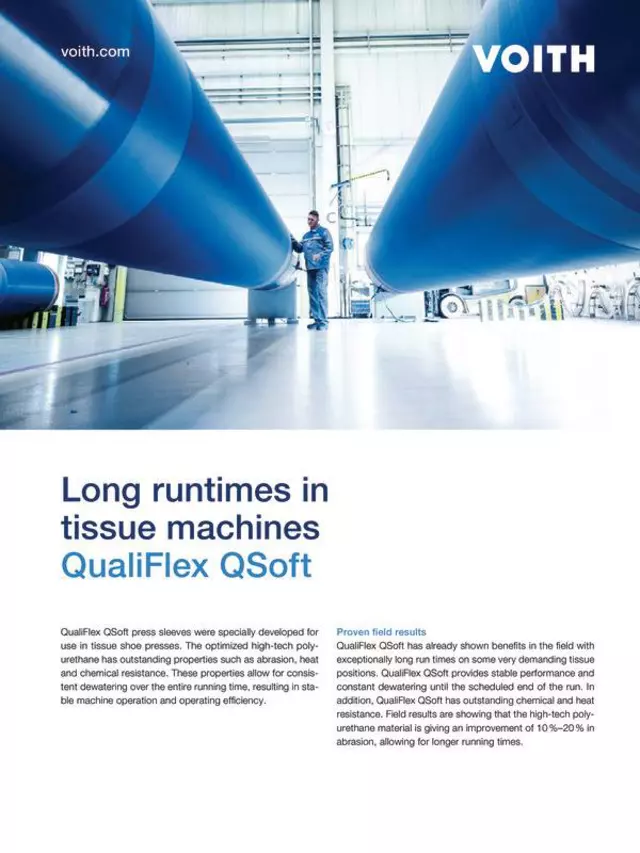 Long runtimes in tissue machines - QualiFlex QSoft