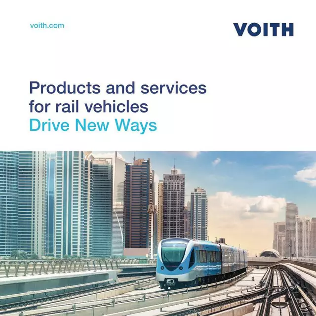 Drive New Ways. Products and service for rail