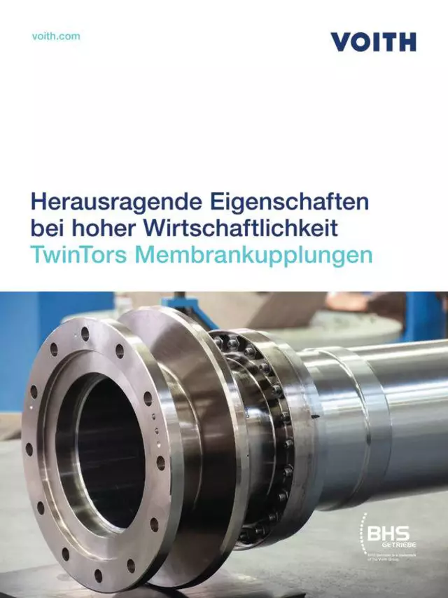 Herausragende Eigenschaften bei hoher Wirtschaftlichkeit | TwinTors Membrankupplungen