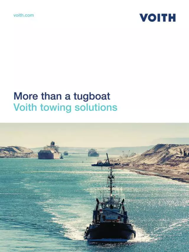 More than a tugboat | Voith towing solutions