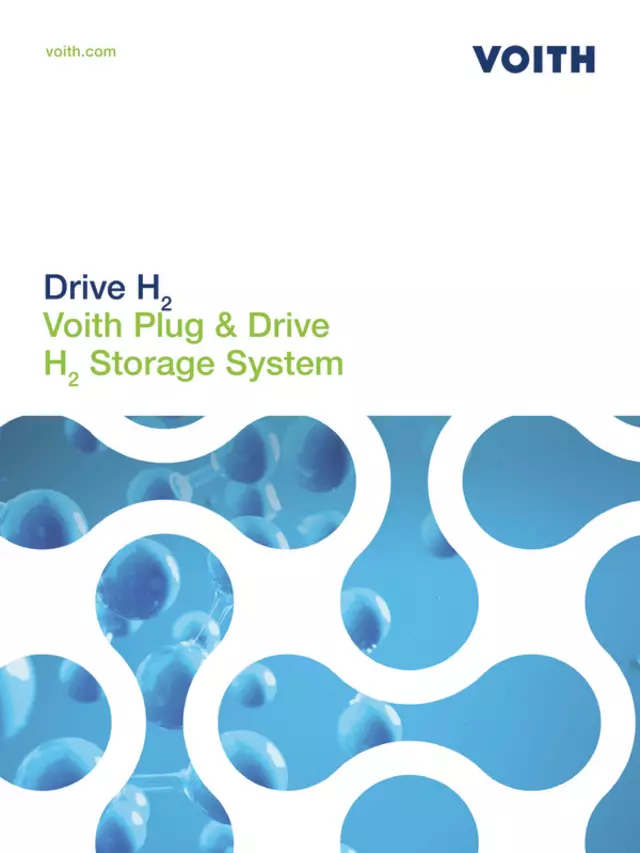 Voith Plug & Drive H2 Speichersystem Broschüre
