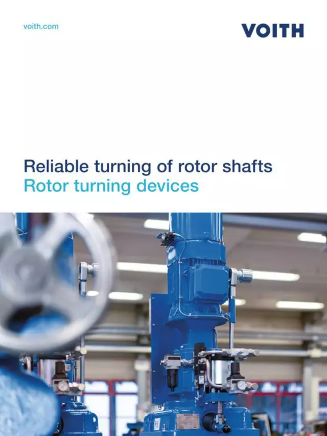 Reliable turning devices | Rotor turning devices