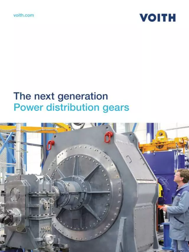 The next generation | Power distribution gears
