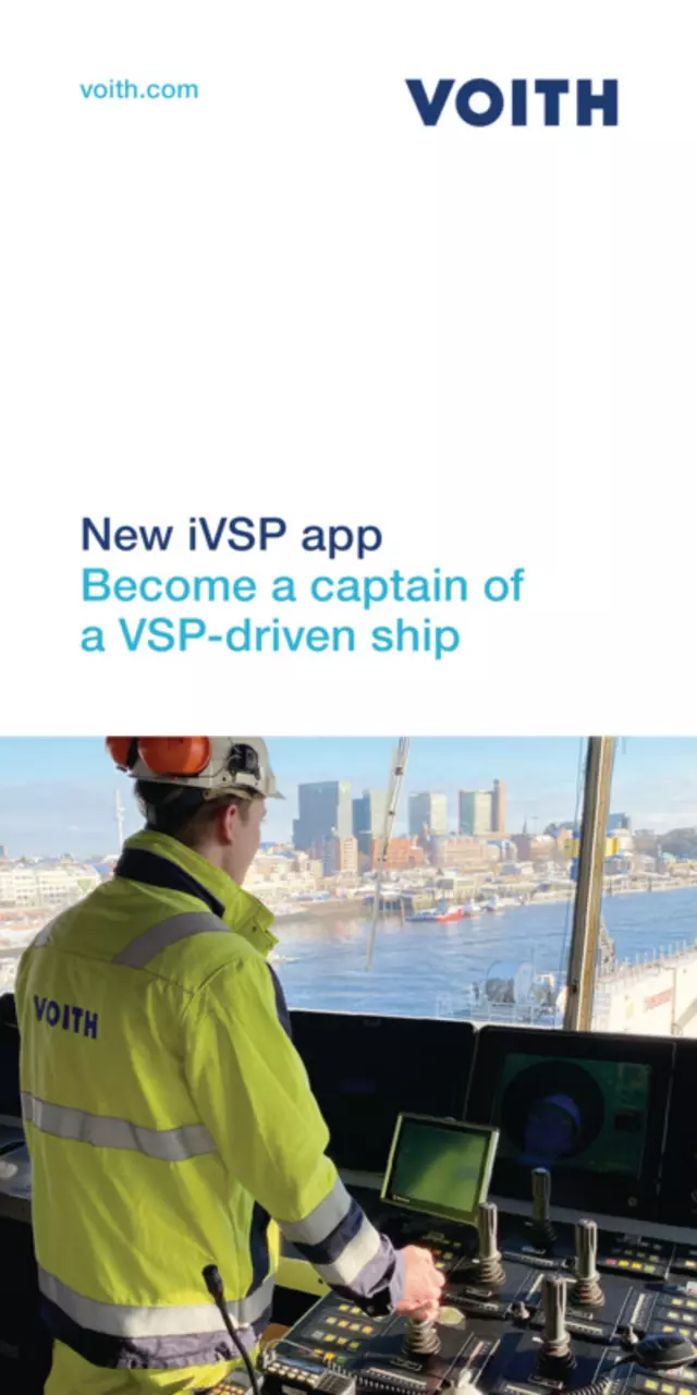 New iVSP app – Become a captain of a VSP-driven ship