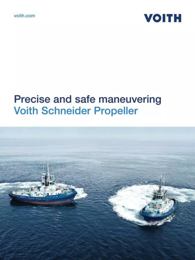 Precise and safe maneuvering | Voith Schneider Propeller