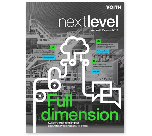 Full dimension – Kundenvorteile entlang der gesamten Produktionslinie sichern.