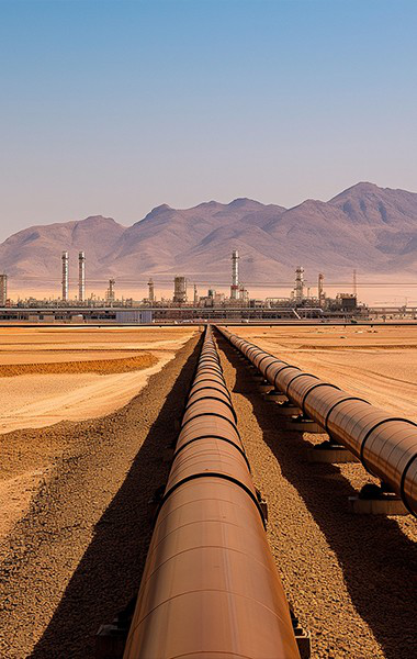 Reliable Vorecon units from Voith Turbo make the operation of the critical East–West Pipeline in Saudi Arabia more energy-efficient.