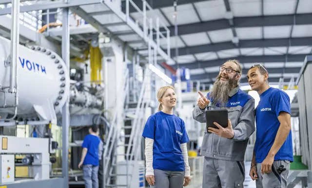 Internships for students: Your first career steps at Voith