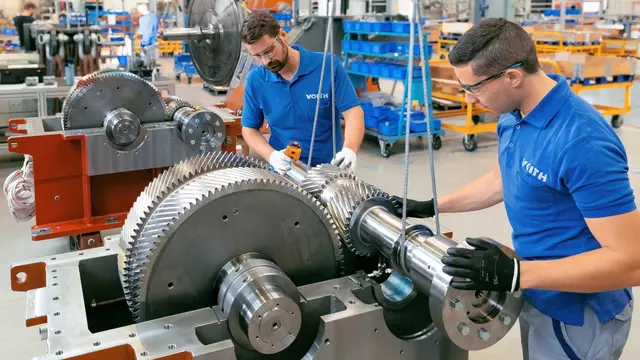 Parallel shaft gear units