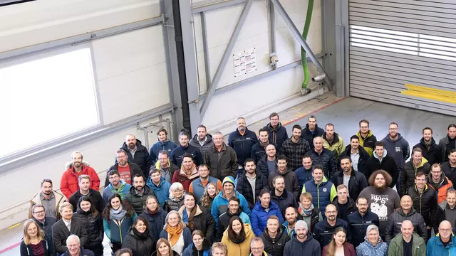 Specialists for challenging tasks: 120 of the 170 team members in the Competence Center Turbo Gear Units at Sonthofen