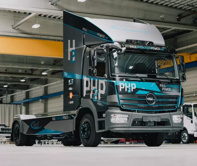 VEDS now standard in the first H2 truck built in Germany