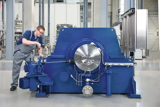 Typical application for Voith variable speed couplings