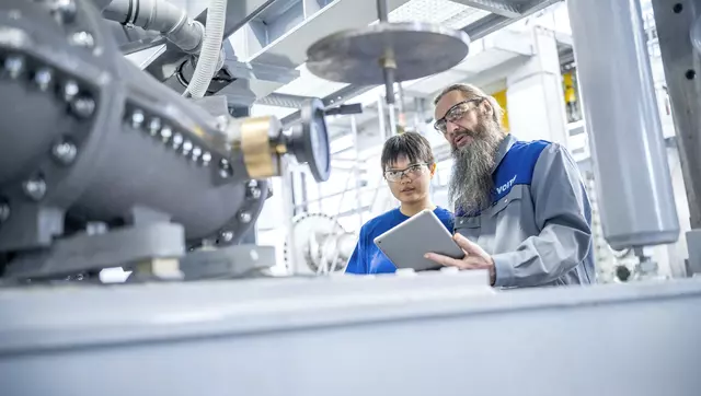 Internships for students: Your first career steps at Voith