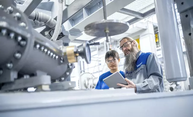 Internships for students: Your first career steps at Voith