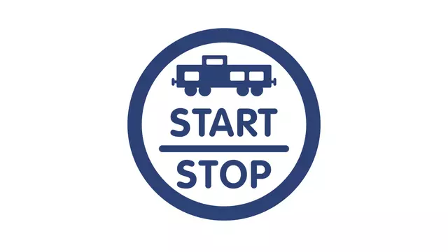 Stopp-Start System für Lokomotiven
