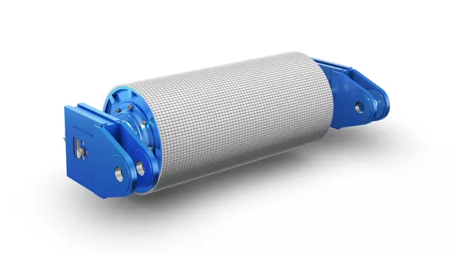 Förderbandtrommeln mit stehender Welle