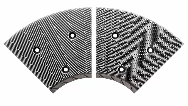 High-performance refiner fillings for energy-efficient stock preparation