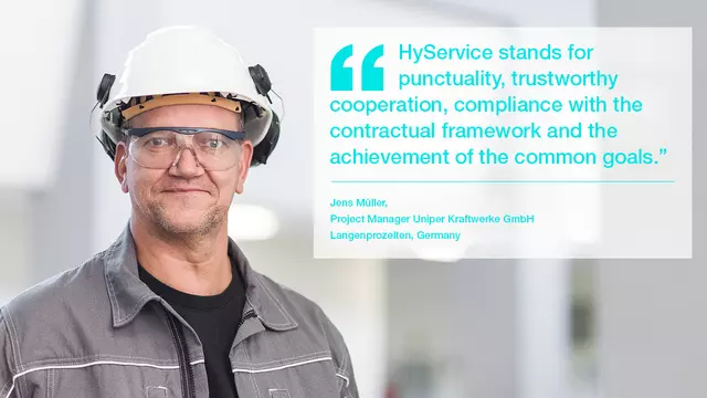 Jens Müller, Project Manager Uniper Kraftwerke GmbH