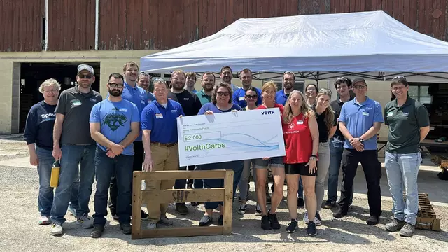 Voith supports Sleep in Heavenly Peace in Appleton, Wisconsin
