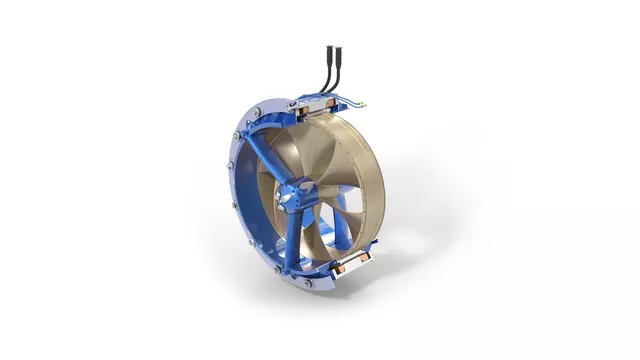 Voith Inline Thruster (VIT): Das Manövriersystem ermöglicht dank reduzierter Vibrations- und Geräuschemissionen hohen Komfort an Bord maritimer Anwendungen.