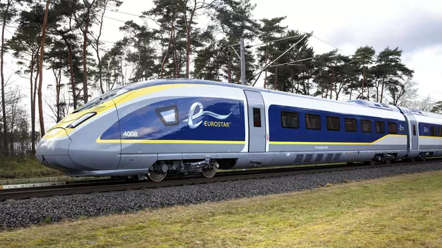 Velaro Eurostar e320 high-speed train for Eurostar International Limited